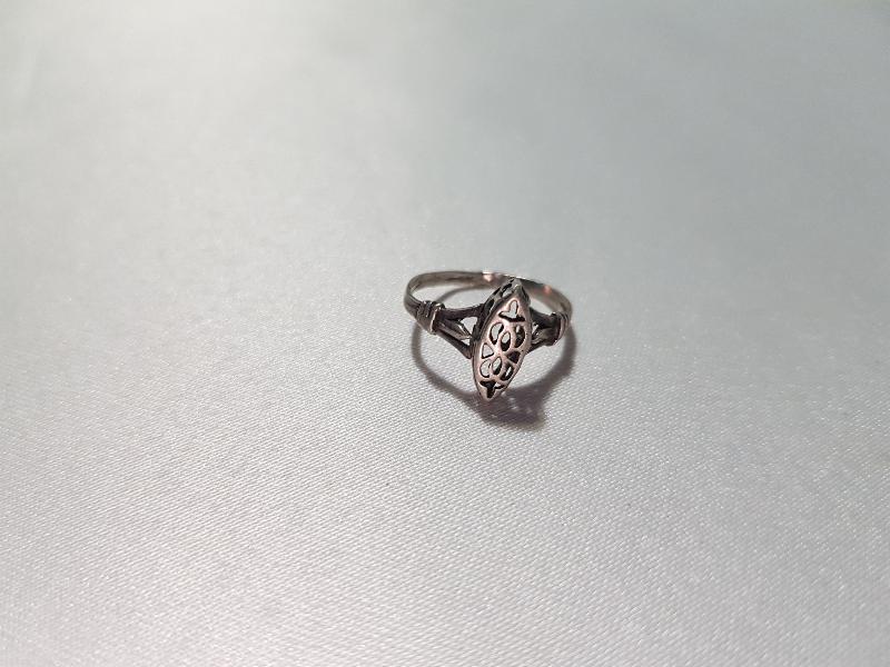 OSMANLI GÜMÜŞ MEKİK YÜZÜK