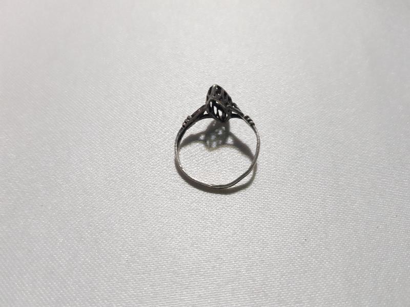 OSMANLI GÜMÜŞ MEKİK YÜZÜK