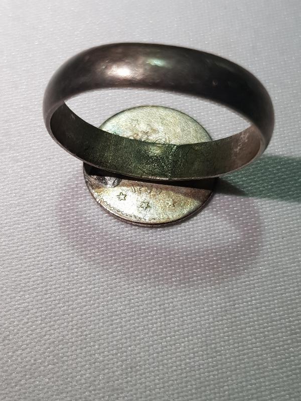 OSMANLI GÜMÜŞ PARALI YÜZÜK