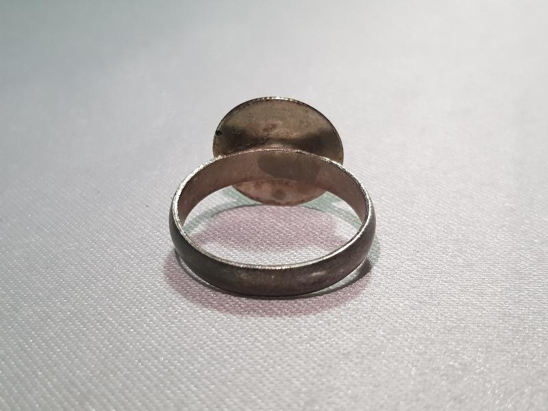 OSMANLI GÜMÜŞ PARALI YÜZÜK