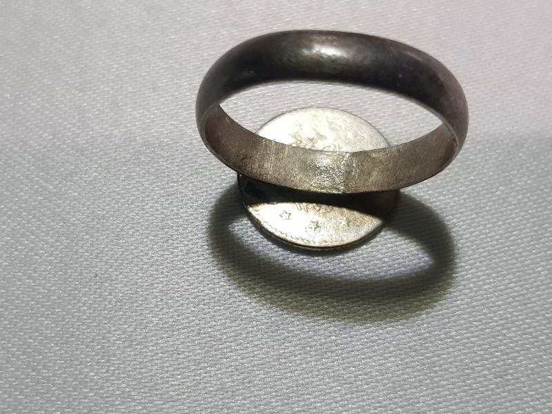 OSMANLI GÜMÜŞ PARALI YÜZÜK