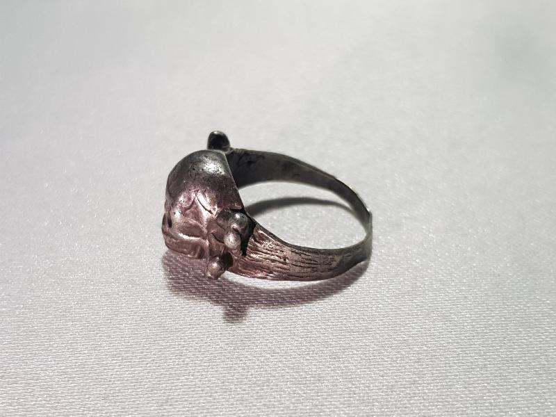 KURUKAFA FORMLU GÜMÜŞ YÜZÜK