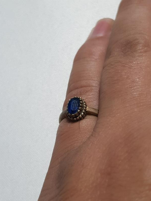 SAFİR TAŞLI TEK TAŞ YÜZÜK