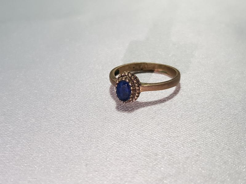 SAFİR TAŞLI TEK TAŞ YÜZÜK