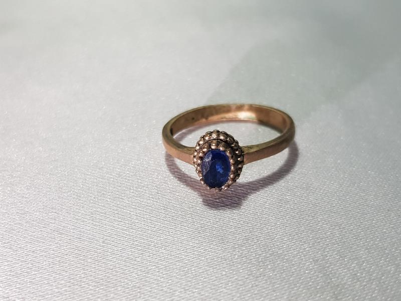 SAFİR TAŞLI TEK TAŞ YÜZÜK