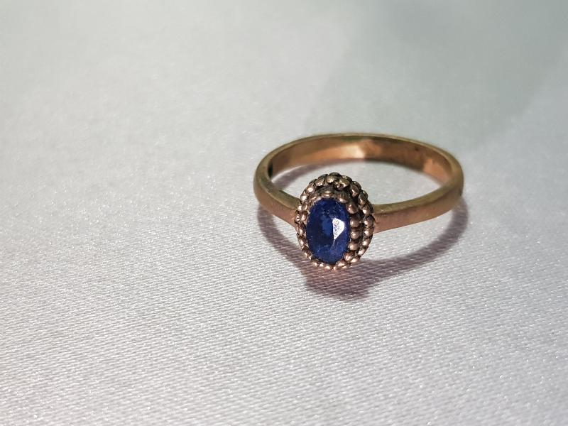 SAFİR TAŞLI TEK TAŞ YÜZÜK