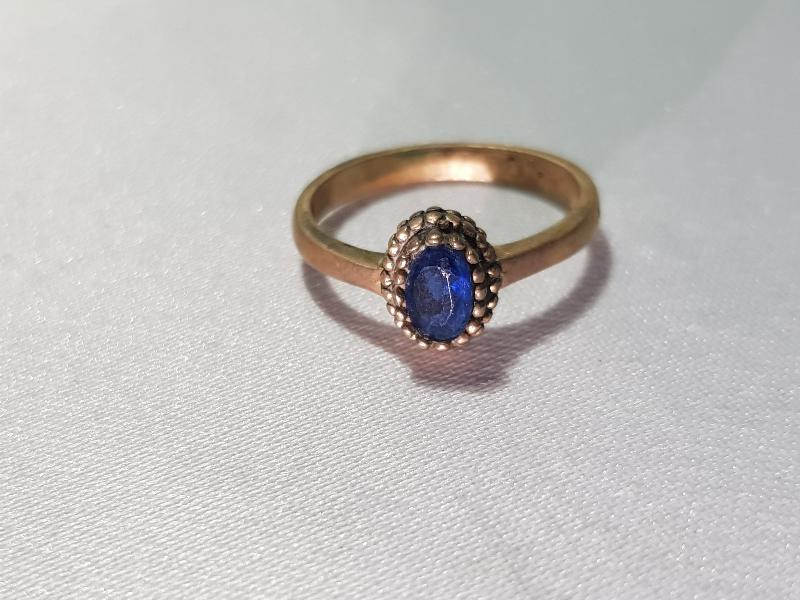 SAFİR TAŞLI TEK TAŞ YÜZÜK