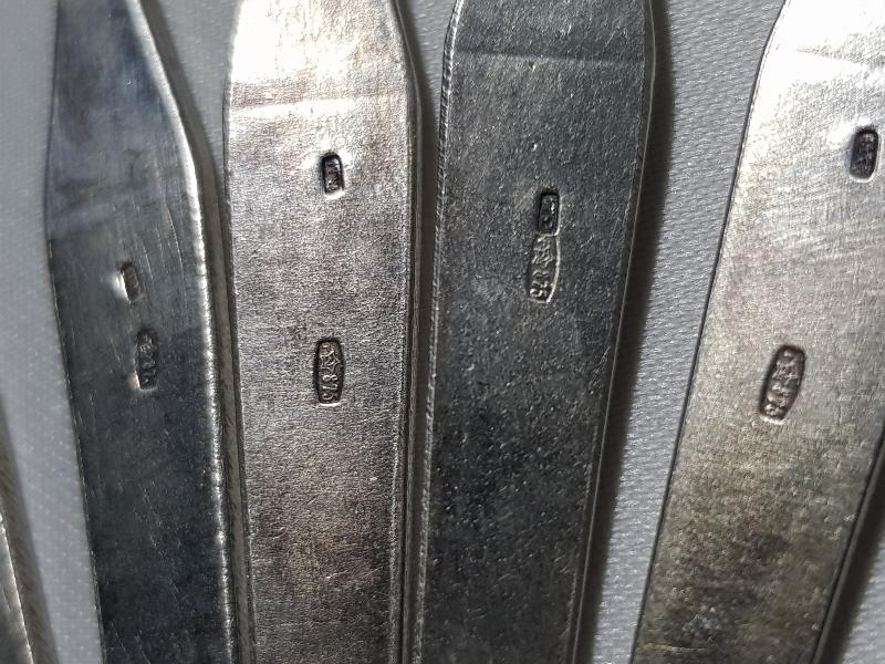 ANTİKA GÜMÜŞ ÇAY KAŞIĞI TAKIMI