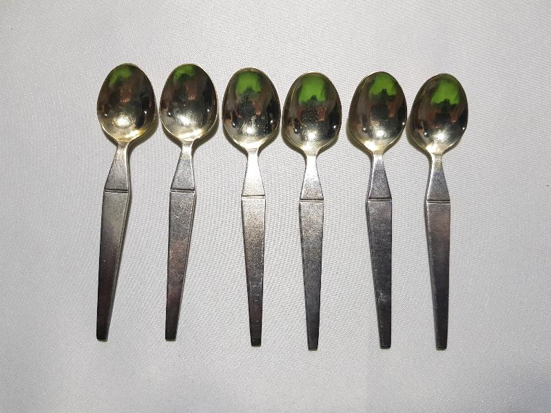 ANTİKA GÜMÜŞ ÇAY KAŞIĞI TAKIMI