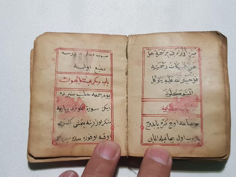 OSMANLI DÖNEMİ EL YAZMA ENAM