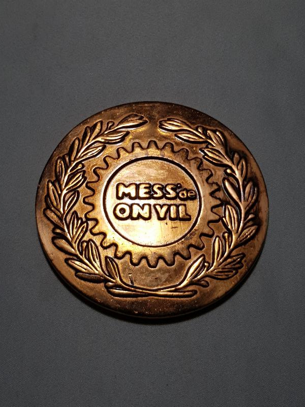 TÜRKİYE METAL SANAYİCİLERİ SENDİKASI DEV BOY MADALYON