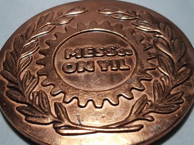 TÜRKİYE METAL SANAYİCİLERİ SENDİKASI DEV BOY MADALYON