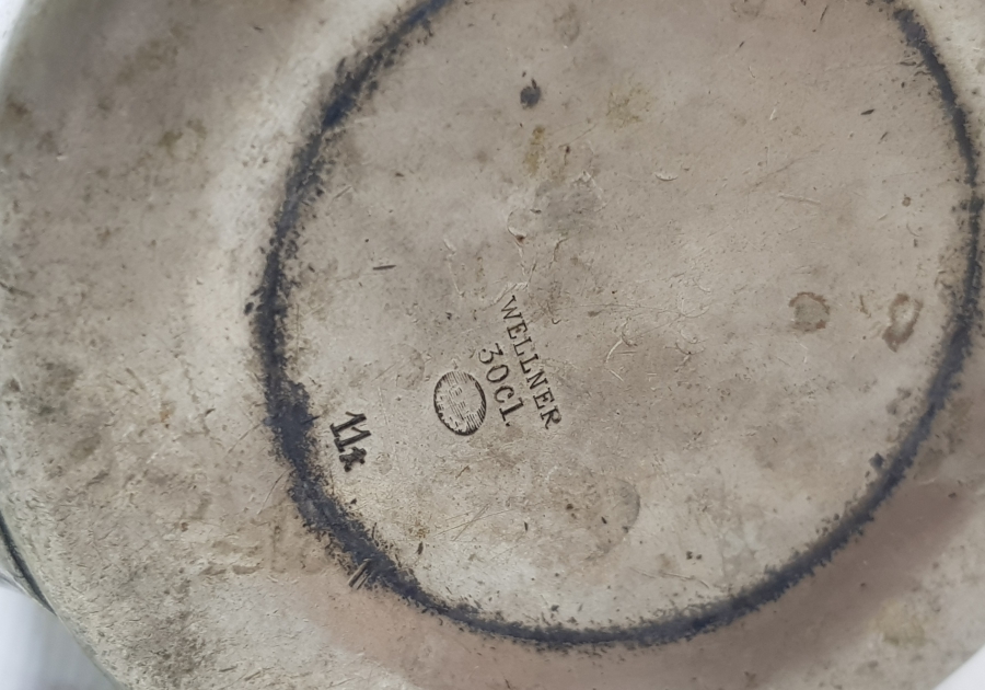 ANTİKA İNGİLİZ WELLNER ÇAYDANLIK