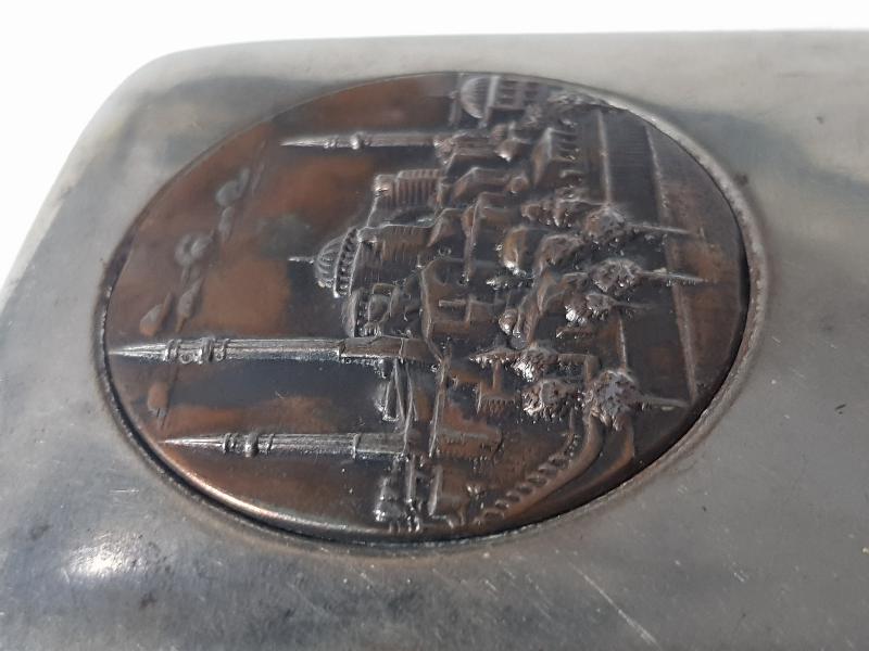 OSMANLI DÖNEMİ AYASOFYA CAMİ TEMALI TÜTÜN TABAKASI