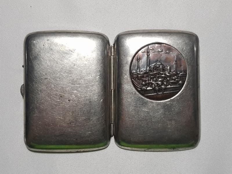 OSMANLI DÖNEMİ AYASOFYA CAMİ TEMALI TÜTÜN TABAKASI