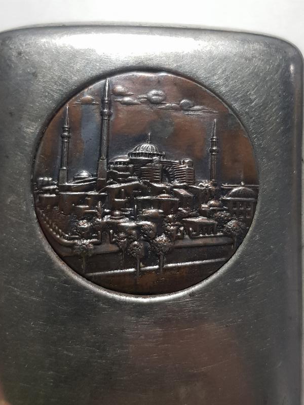 OSMANLI DÖNEMİ AYASOFYA CAMİ TEMALI TÜTÜN TABAKASI