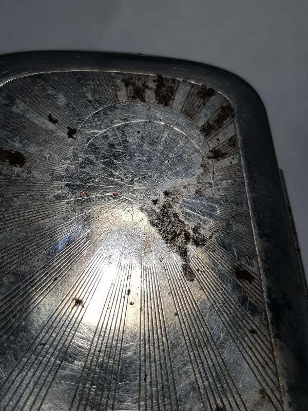 1. DÜNYA SAVAŞI DÖNEMİ AY YILDIZLI ASKER TÜTÜN TABAKASI