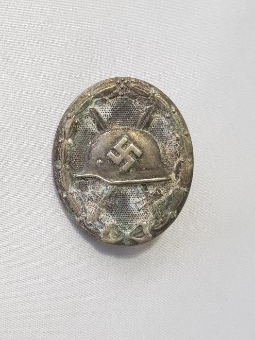 2. DÜNYA SAVAŞI KILIÇ MİĞFER GÖRSELLİ NAZİ ÖZEL BİRLİK BRÖVESİ