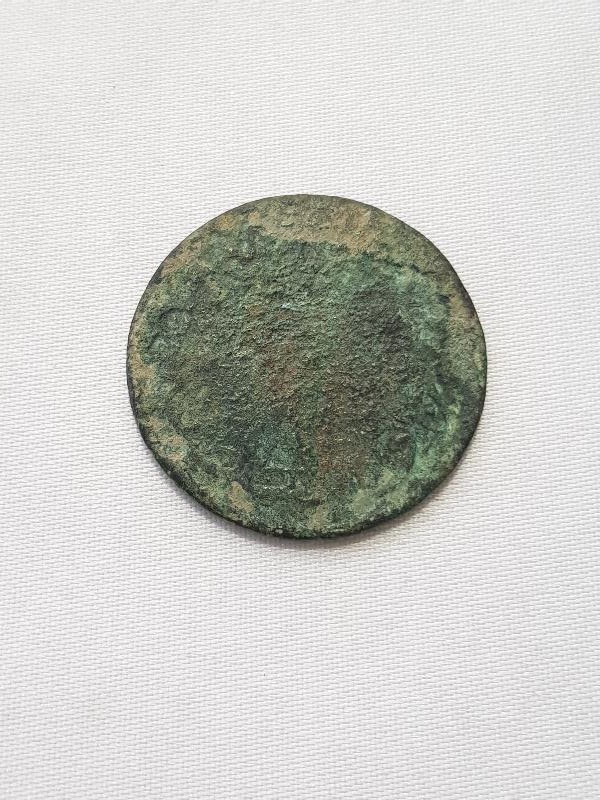 OSMANLI DÖNEMİ OSMANLICA B HARFİ KONTRMARKLI BAKIR 20 PARA