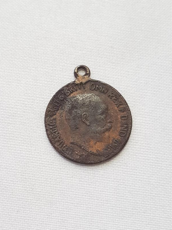 1908 TARİHLİ HRİSTİYAN VAFTİZ KOLYESİ