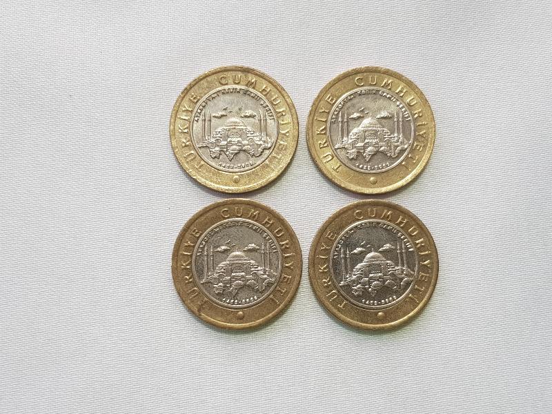 AYASOFYA-İ KEBİR CAMİ-İ ŞERİFİ 4 ADET HATIRA PARA