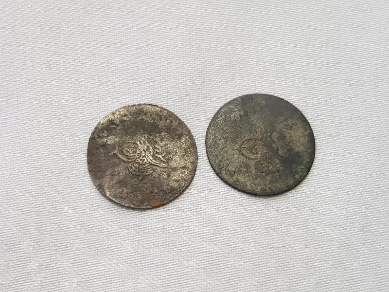 SULTAN ABDULMECİT HAN DÖNEMİ 2 ADET GÜMÜŞ YARIM KURUŞ