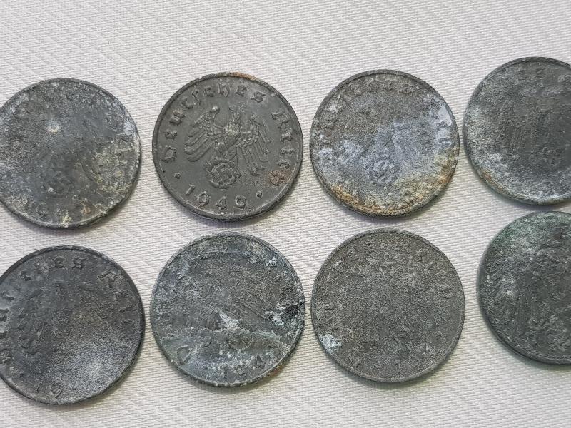 2. DÜNYA SAVAŞI NAZİ ALMANYASI 10 PFENNİG LOTU