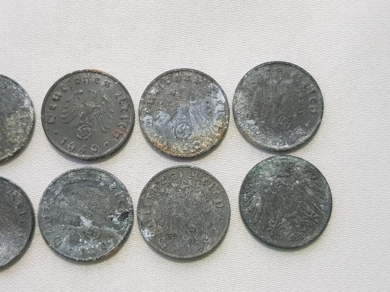 2. DÜNYA SAVAŞI NAZİ ALMANYASI 10 PFENNİG LOTU