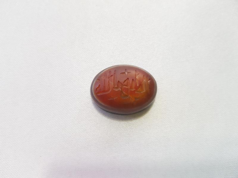 OSMANLI DÖNEMİ EL KAZIMA İŞÇİLİKLİ AKİK YÜZÜK TAŞI