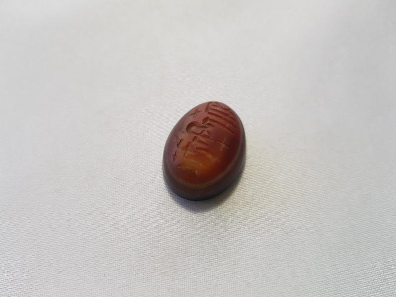 OSMANLI DÖNEMİ EL KAZIMA İŞÇİLİKLİ AKİK YÜZÜK TAŞI