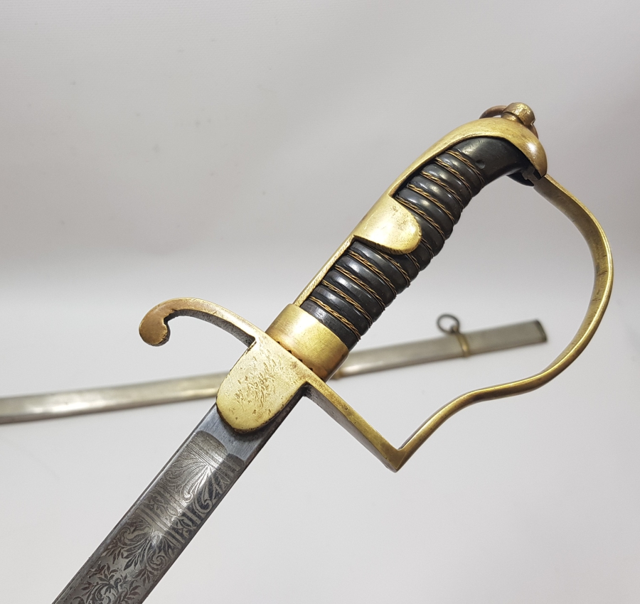 OSMANLI DÖNEMİ RUM PAŞAYA AİT ÖZEL YAPIM YUNANCA YAZILI ÇOK NADİR MERASİM KILICI