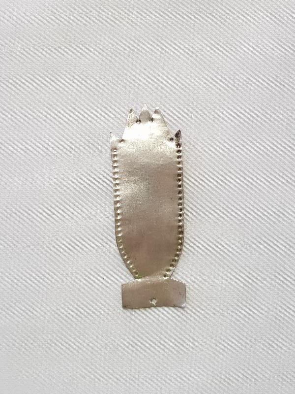 OSMANLI DÖNEMİ RUM İŞİ GÜMÜŞ EL FORMLU ADAKLIK