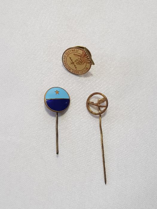 HAVACILIK TEMALI 3 ADET NADİR ROZET