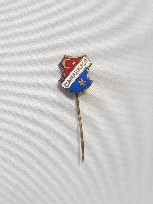 ÇANAKKALE YAZILI ÇOK NADİR MİNELİ ROZET