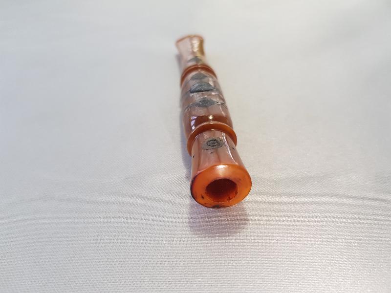 OSMANLI DÖNEMİ GÜMÜŞ ÇAKMA İŞÇİLİKLİ KATALİN AĞIZLIK