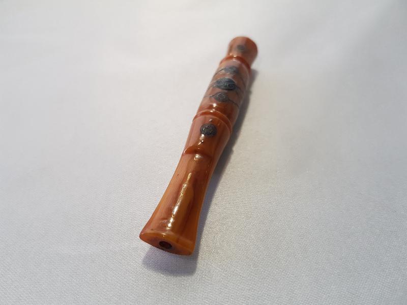 OSMANLI DÖNEMİ GÜMÜŞ ÇAKMA İŞÇİLİKLİ KATALİN AĞIZLIK