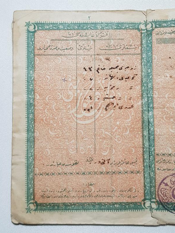 CUMHURİYET İLK DÖNEM OSMANLICA MÜBADELE CÜZDANI