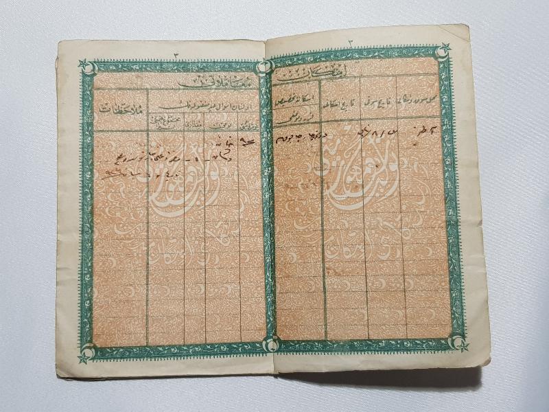 CUMHURİYET İLK DÖNEM OSMANLICA MÜBADELE CÜZDANI