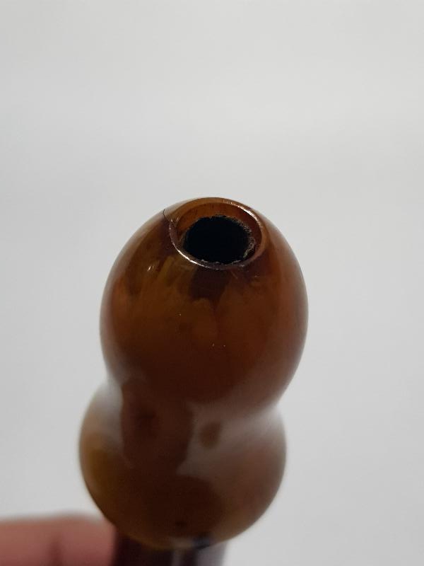 OSMANLI DÖNEMİ KATALİN VE KEHRİBAR NARGİLE MARPUÇU