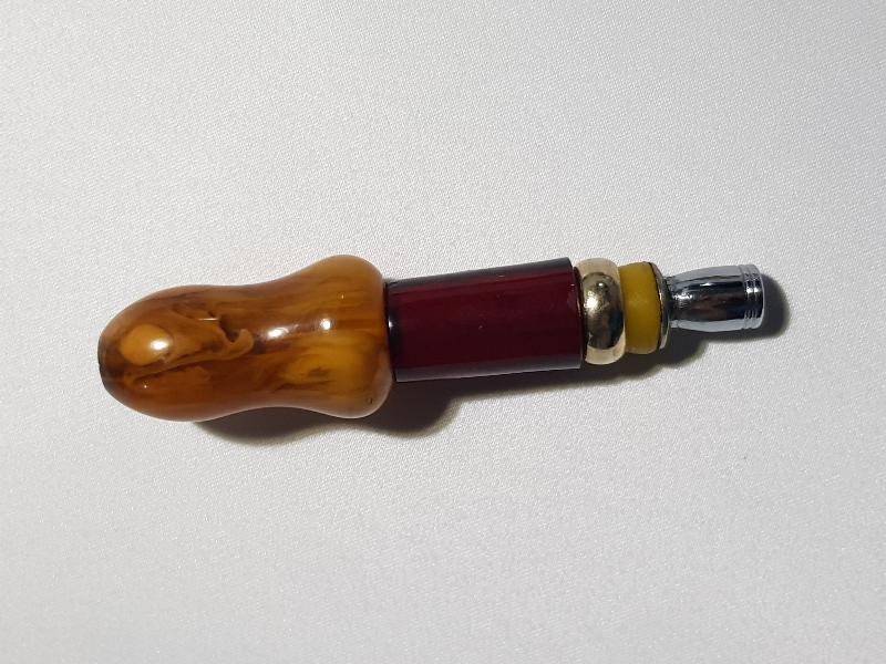 OSMANLI DÖNEMİ KATALİN VE KEHRİBAR NARGİLE MARPUÇU