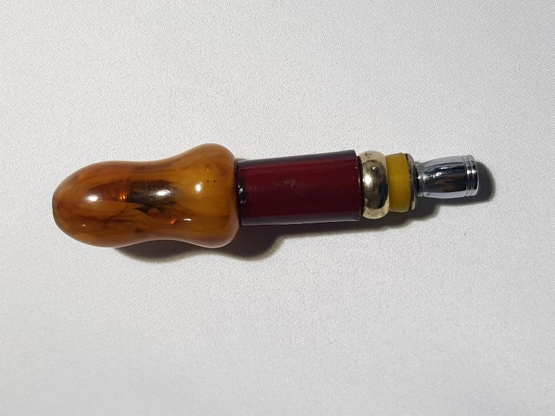 OSMANLI DÖNEMİ KATALİN VE KEHRİBAR NARGİLE MARPUÇU