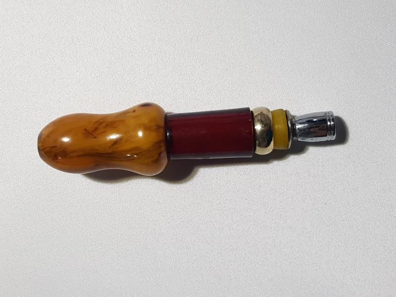 OSMANLI DÖNEMİ KATALİN VE KEHRİBAR NARGİLE MARPUÇU