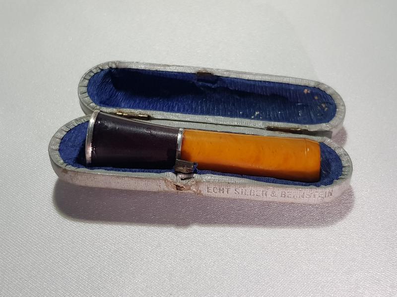 ORİJİNAL KUTUSUNDA DAMLA KEHRİBAR AĞIZLIK