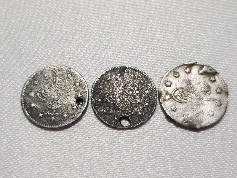 OSMANLI DÖNEMİ 3 ADET NADİR 1 KURUŞ