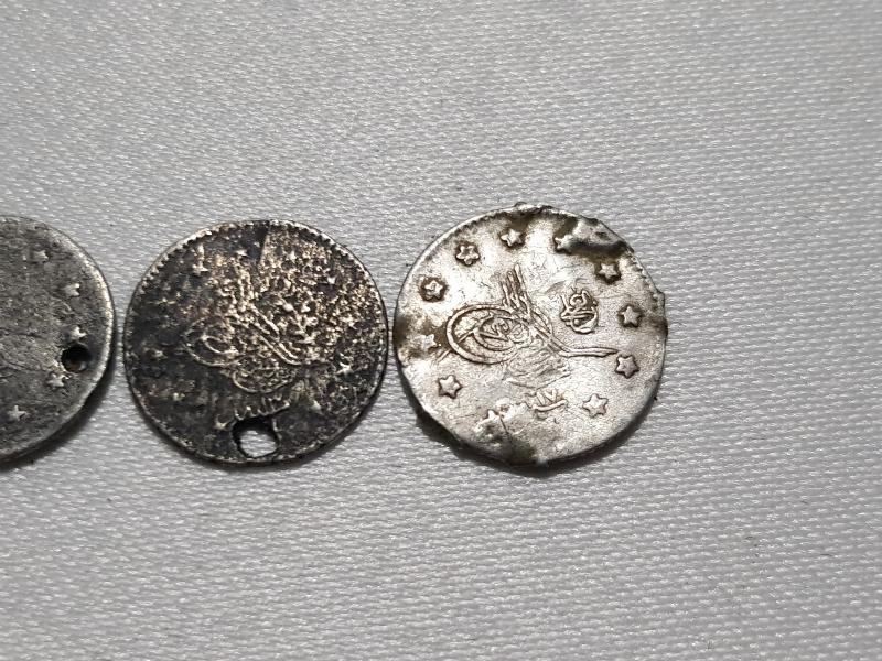 OSMANLI DÖNEMİ 3 ADET NADİR 1 KURUŞ