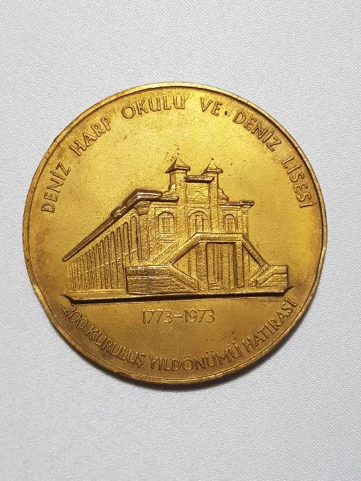 DENİZ HARP OKULU VE DENİZ LİSESİ NADİR MADALYA
