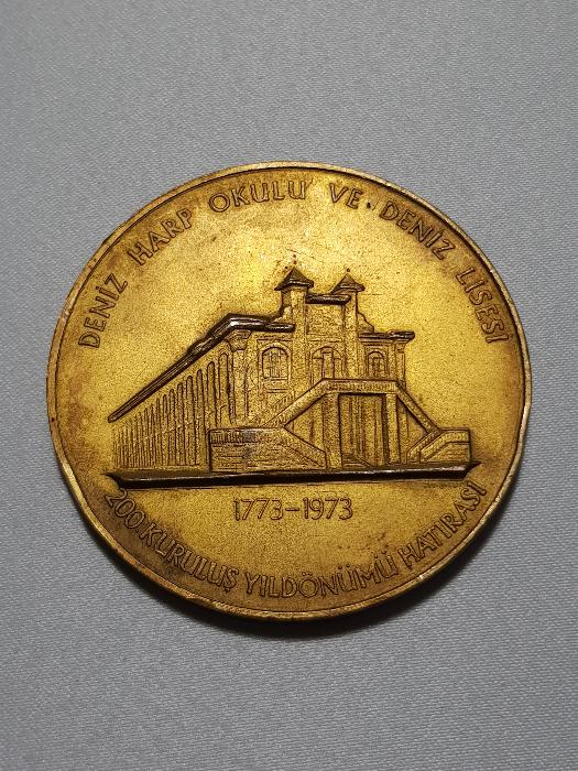 DENİZ HARP OKULU VE DENİZ LİSESİ NADİR MADALYA