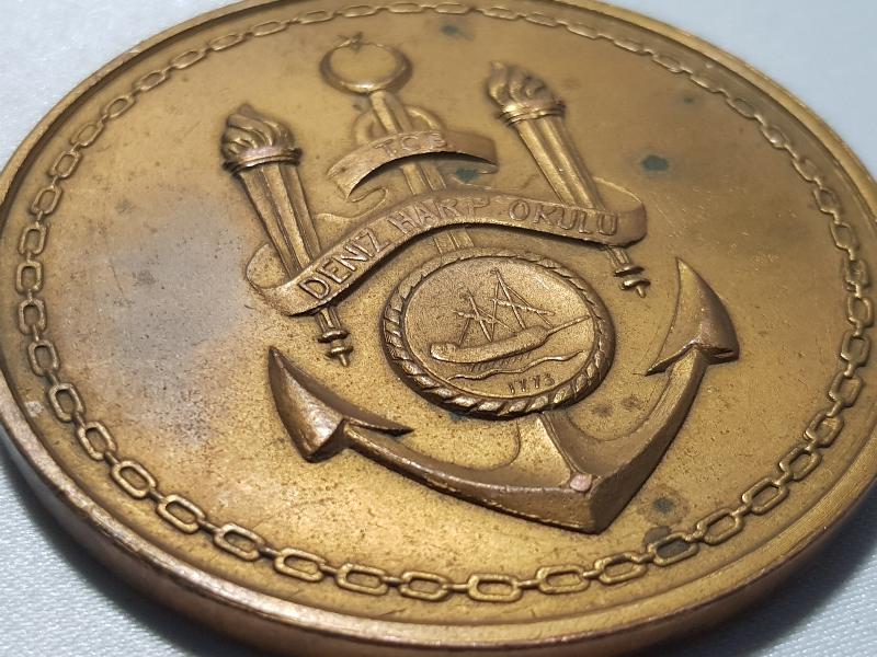 DENİZ HARP OKULU VE DENİZ LİSESİ NADİR MADALYA