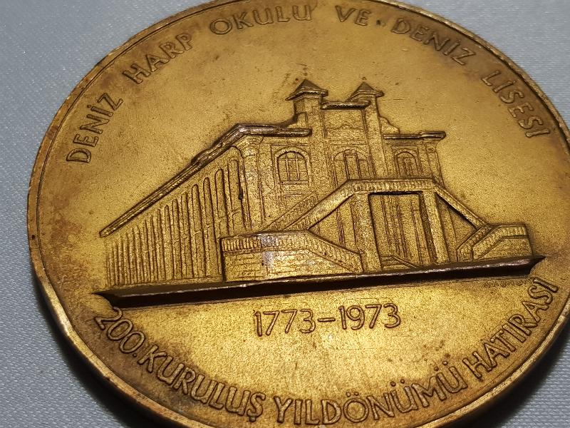DENİZ HARP OKULU VE DENİZ LİSESİ NADİR MADALYA