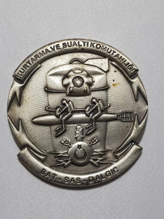 SAT - SAS - DALGIÇ KURTARMA VE SUALTI KOMUTANLIĞI NADİR MADALYA